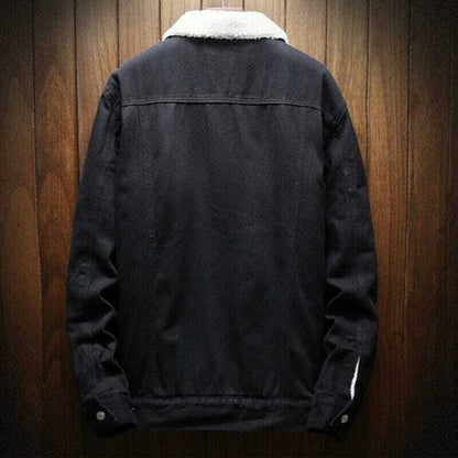 Veste en Jean pour Homme Doublée en Laine Bellvian - BL154